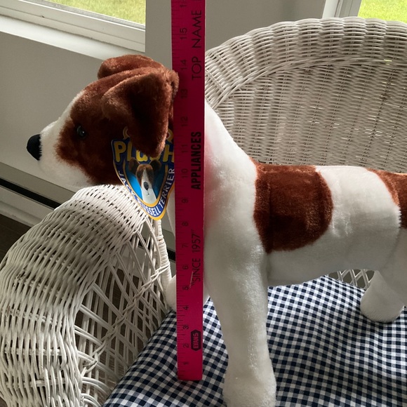 New with Tag Melissa & Doug Jack Russell Terrier plush toy - Picture 4 of 4
